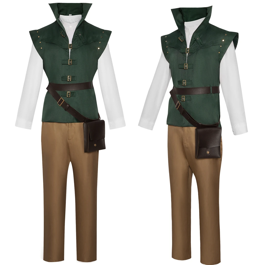 长发公主魔法奇缘莴苣王子弗林莱德万圣节cosplay服舞台表演服装