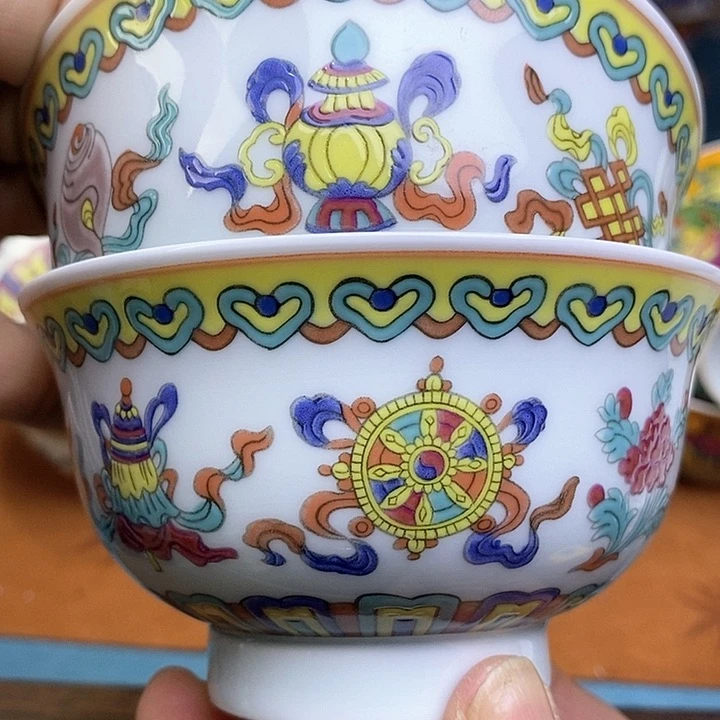 景德镇陶瓷藏式茶碗