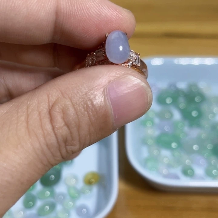 翡翠裸石缅甸A货翡翠