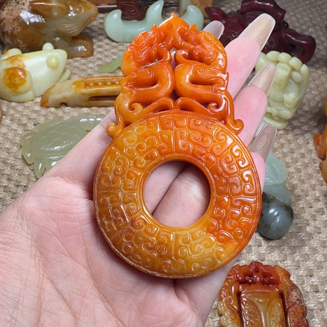 吊坠白玉菩提挂件