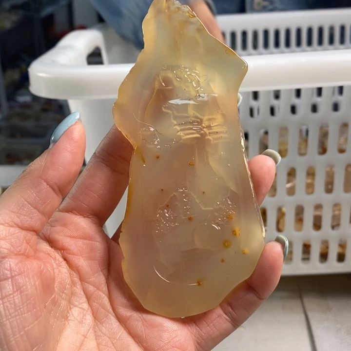 玛瑙/玉髓未镶嵌吊坠(不含链)