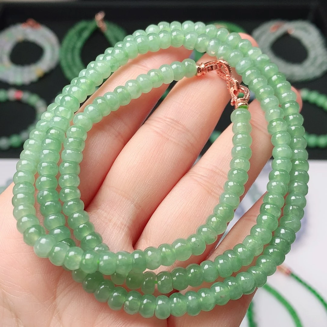 翡翠未镶嵌手链翡翠