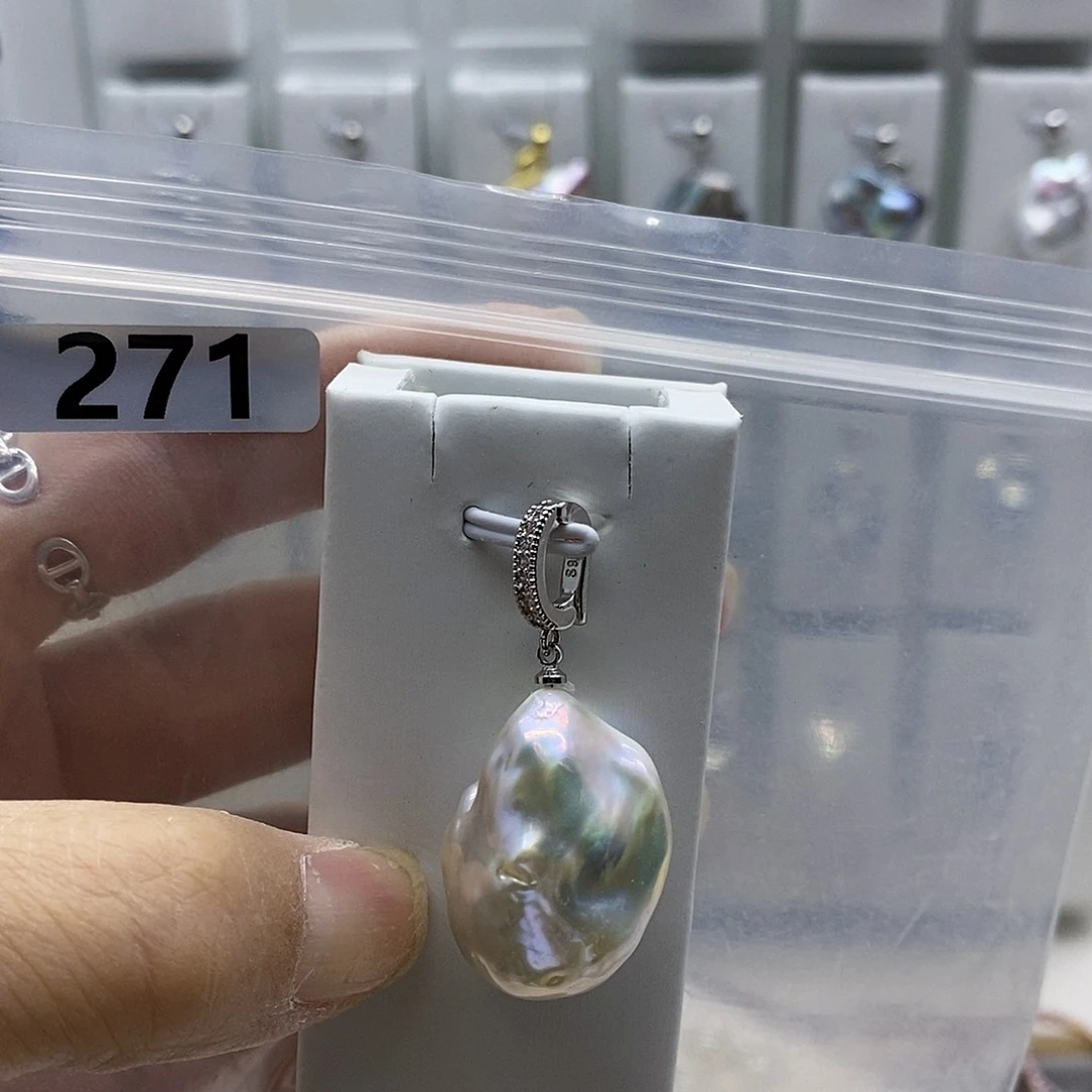 颈饰合金淡水珍珠