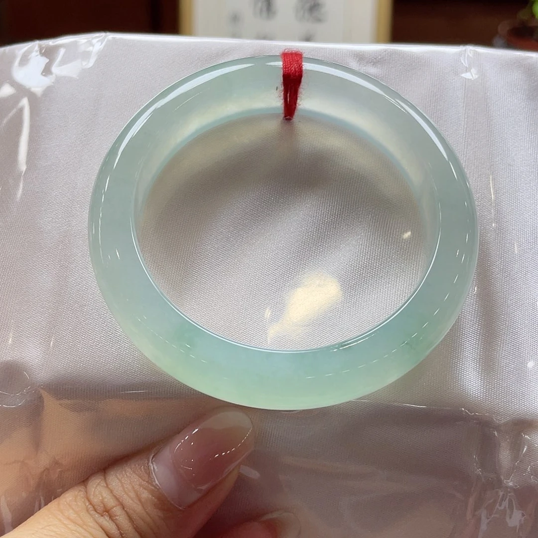 翡翠未镶嵌手镯47 号链接