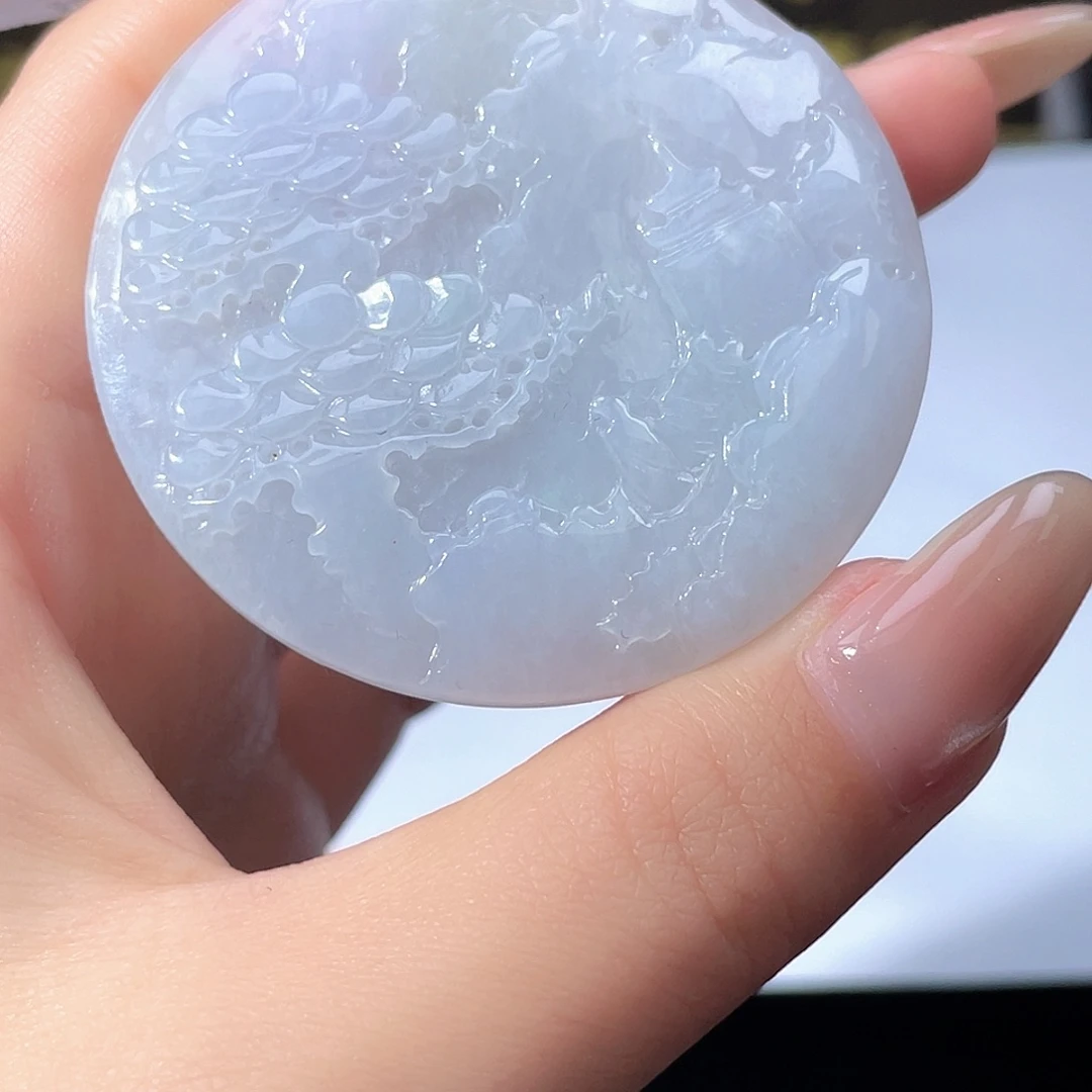 翡翠未镶嵌颈饰吊坠