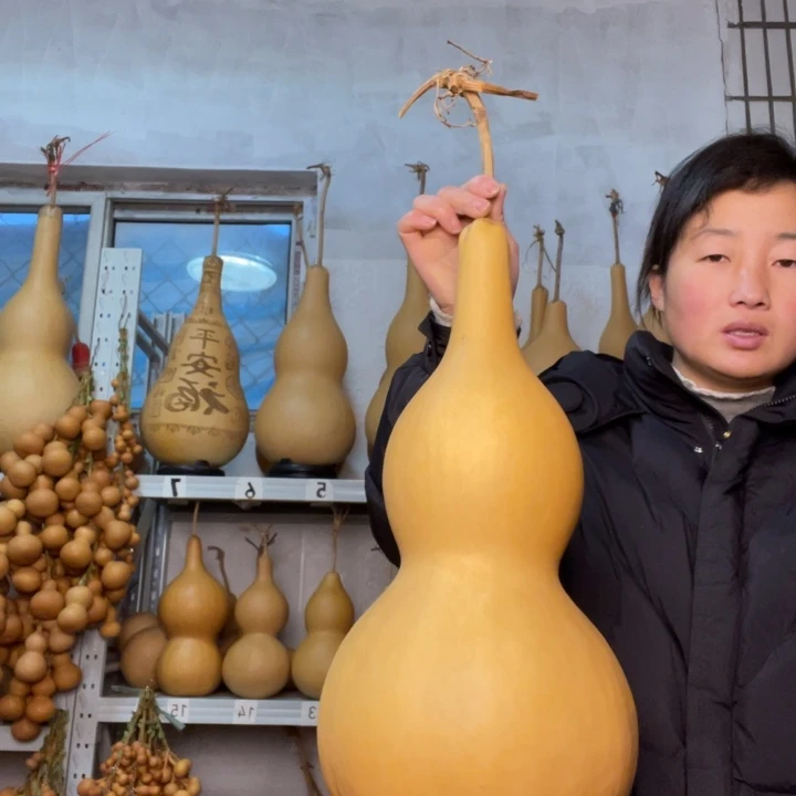 暖***玖天然植物葫芦文玩