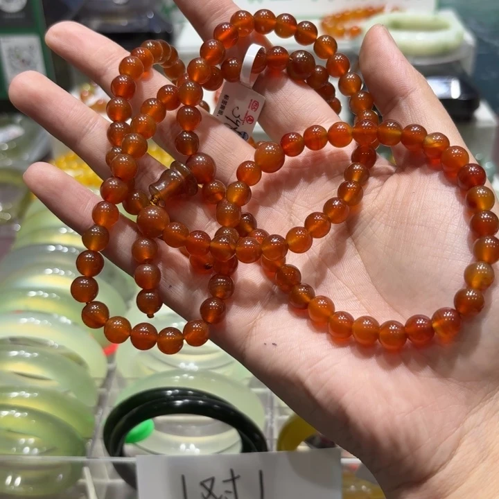 未镶嵌岫玉手镯天然