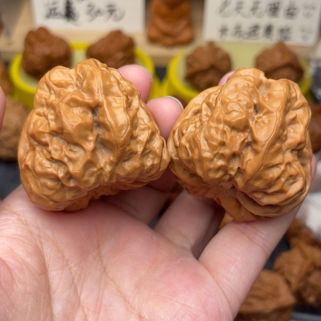 加***盗文玩核桃把件蛤蟆39