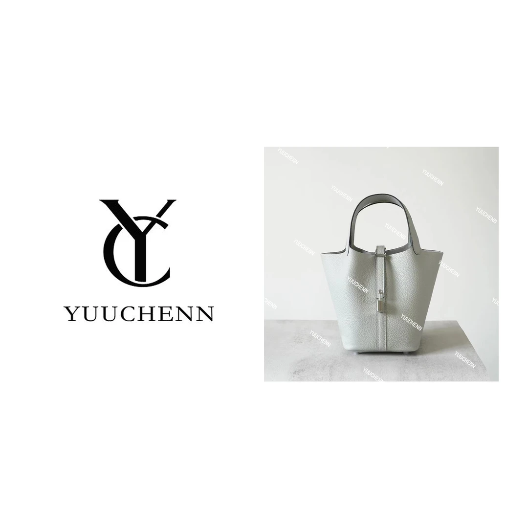 YUUCHENN/手工【菜篮子】进口Tc皮18cm 圣杯蓝 HH6235
