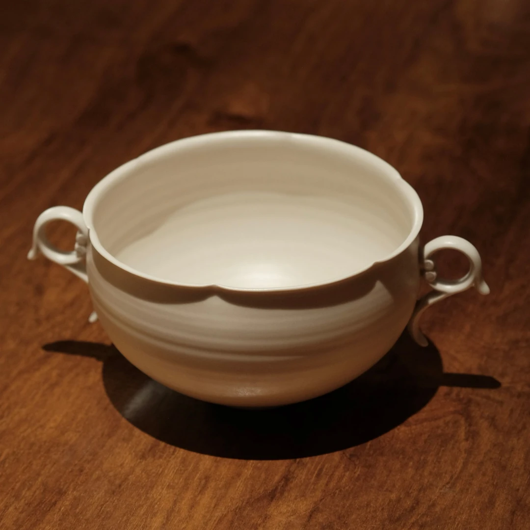 【斋居】花口双耳锅-零配