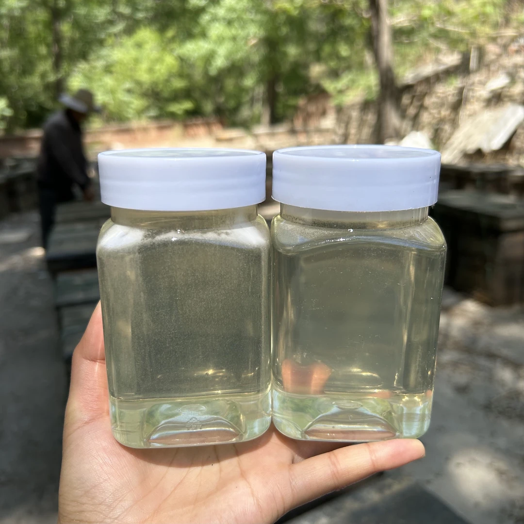 纯正深山洋槐蜜新鲜现采无添加适合孕妇自然成熟原蜜蜂农自卖