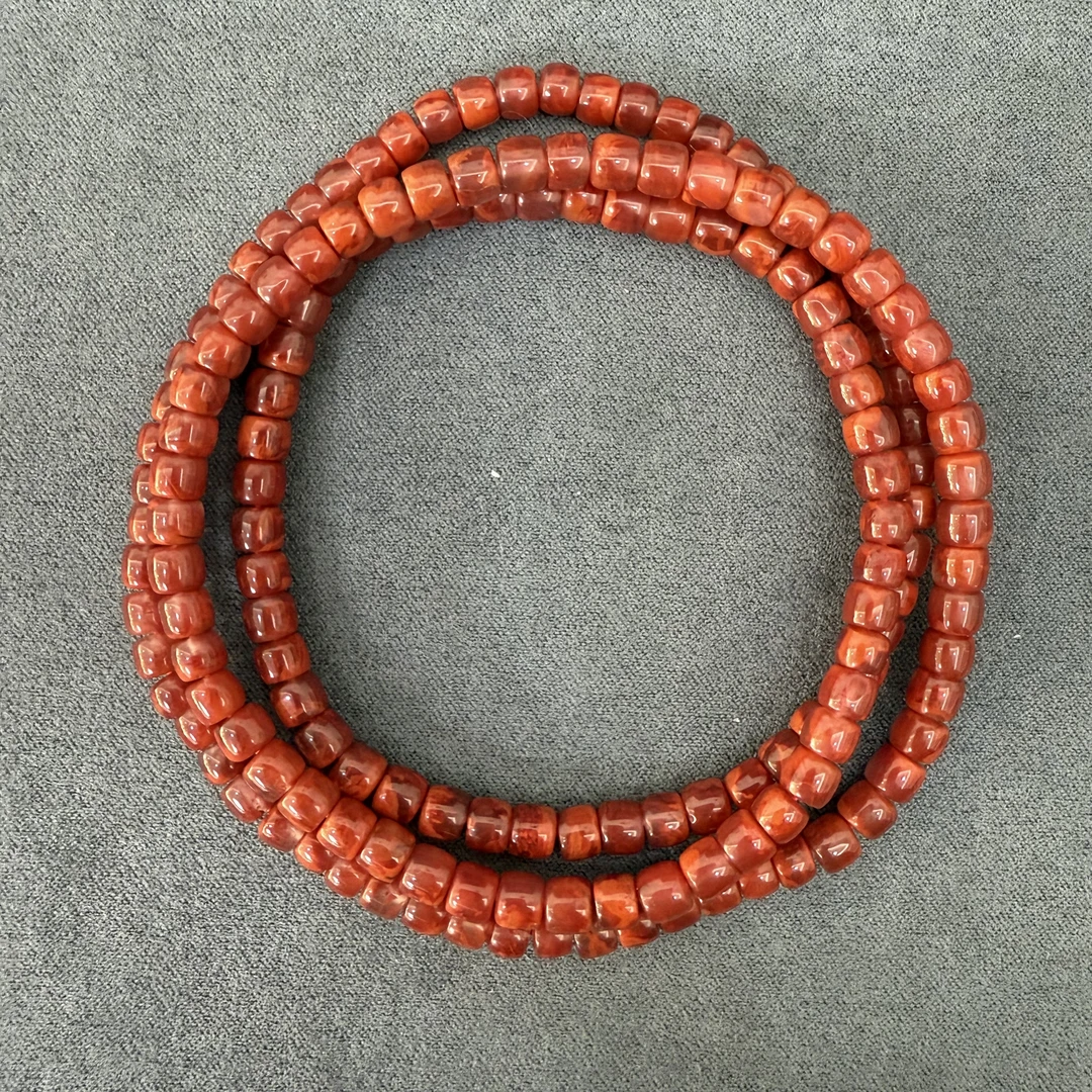 【欣妈珠宝】瓦西火焰纹多圈手串（5-5.5mm）#6081