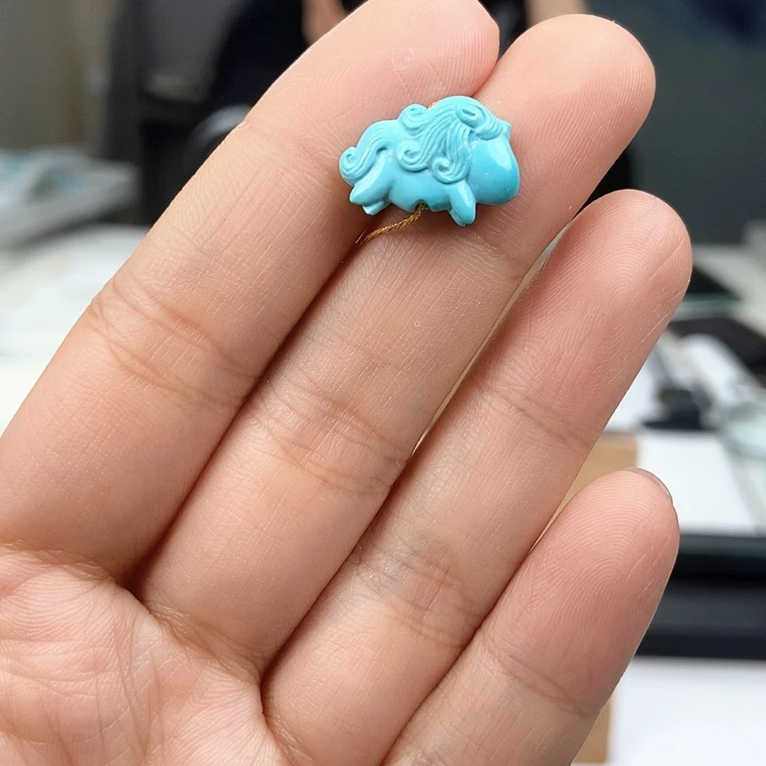 未镶嵌绿松石珠宝奇石