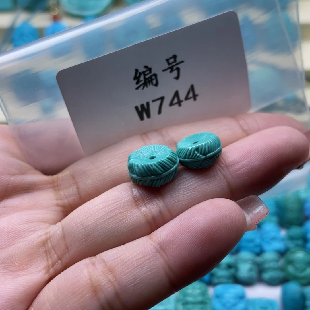 未镶嵌绿松石珠宝奇石浪*