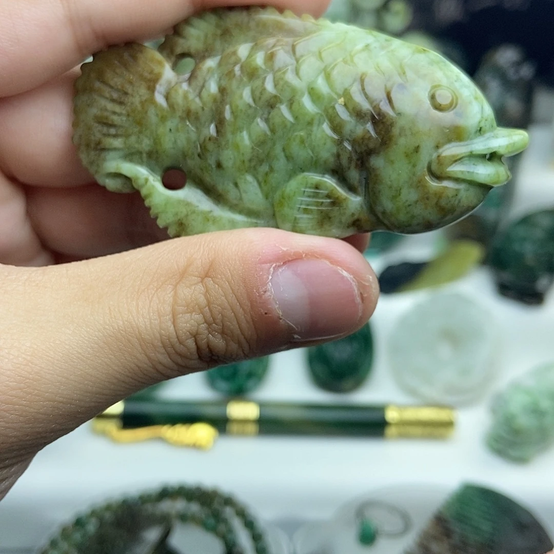 独山玉未镶嵌独山玉