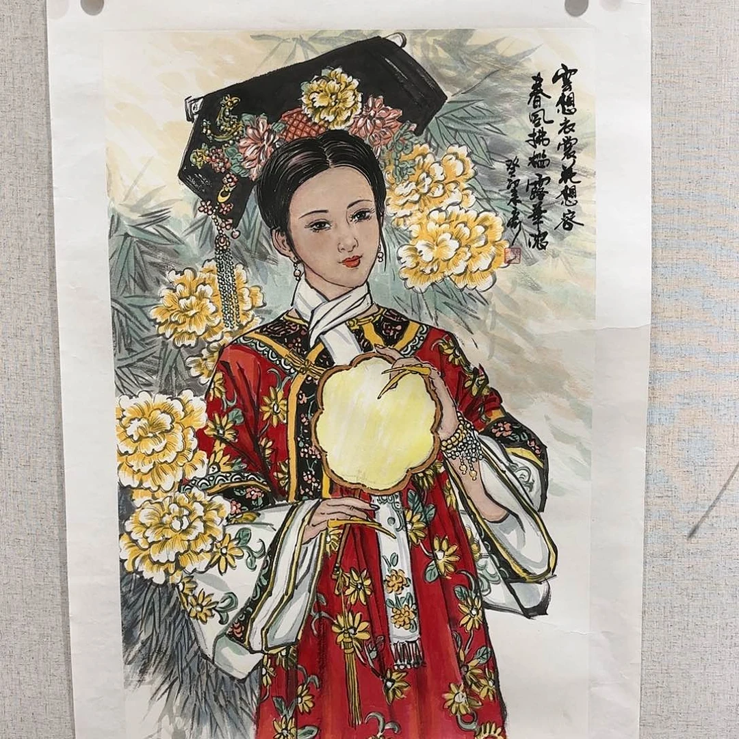 国画亲笔手绘原创
