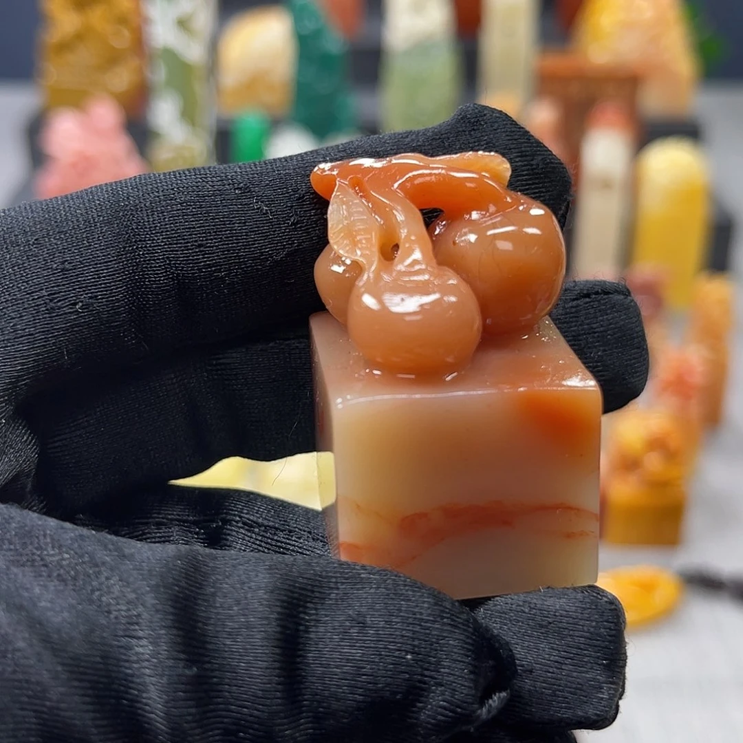 昌化石印石包邮包刻6923