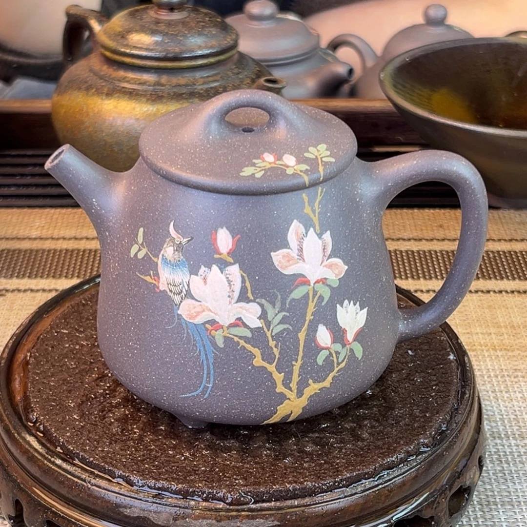 紫砂茶壶大水谭天青200cc