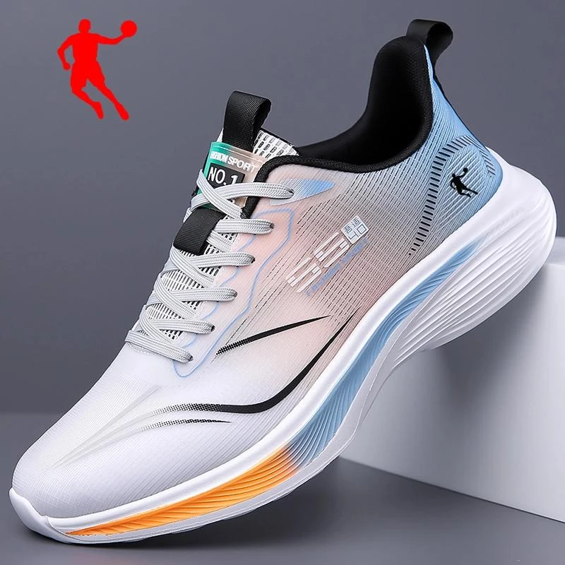 领跑乔丹男鞋运动鞋秋冬新款休闲男士潮鞋网面透气时尚学生鞋跑鞋