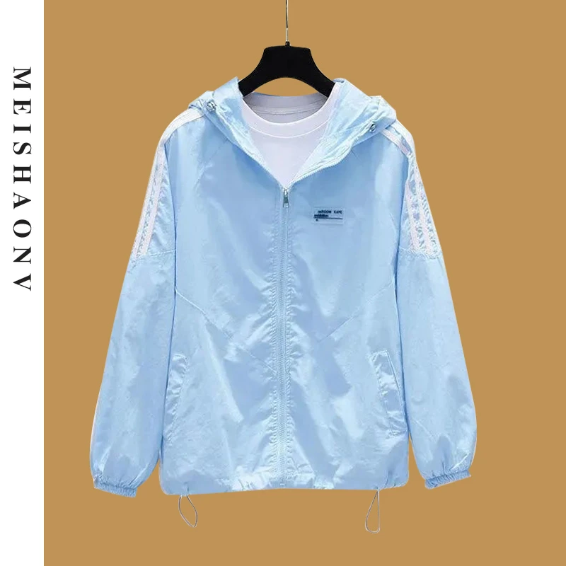 15初中高中学生宽松防晒衣16夏季13新款韩版薄外套14大童少女防晒