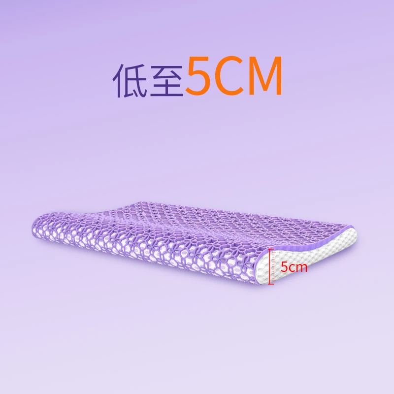 颈友颈友TPE波浪枕单人超薄矮枕硅胶低枕记忆枕护颈椎助男女睡眠