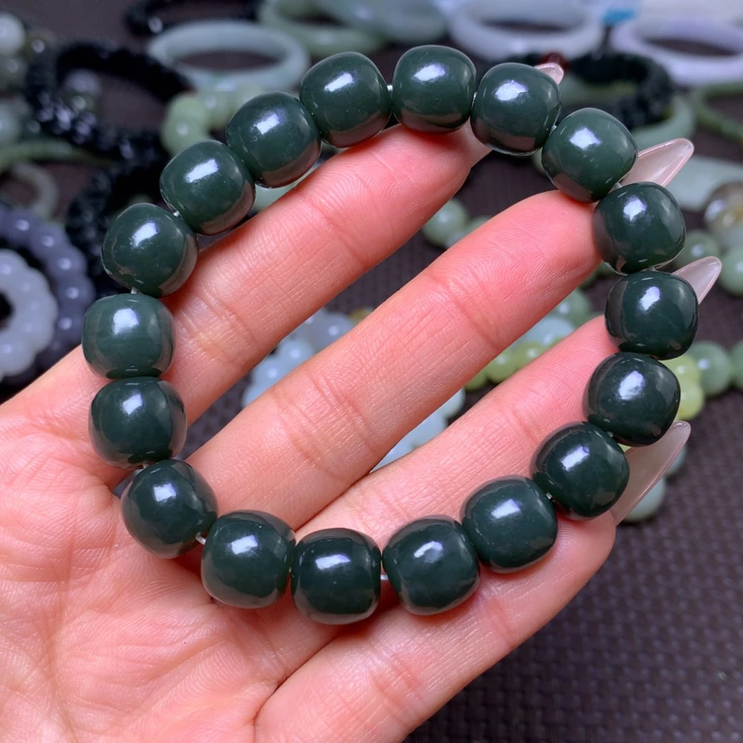 未镶嵌手串和田玉卡12