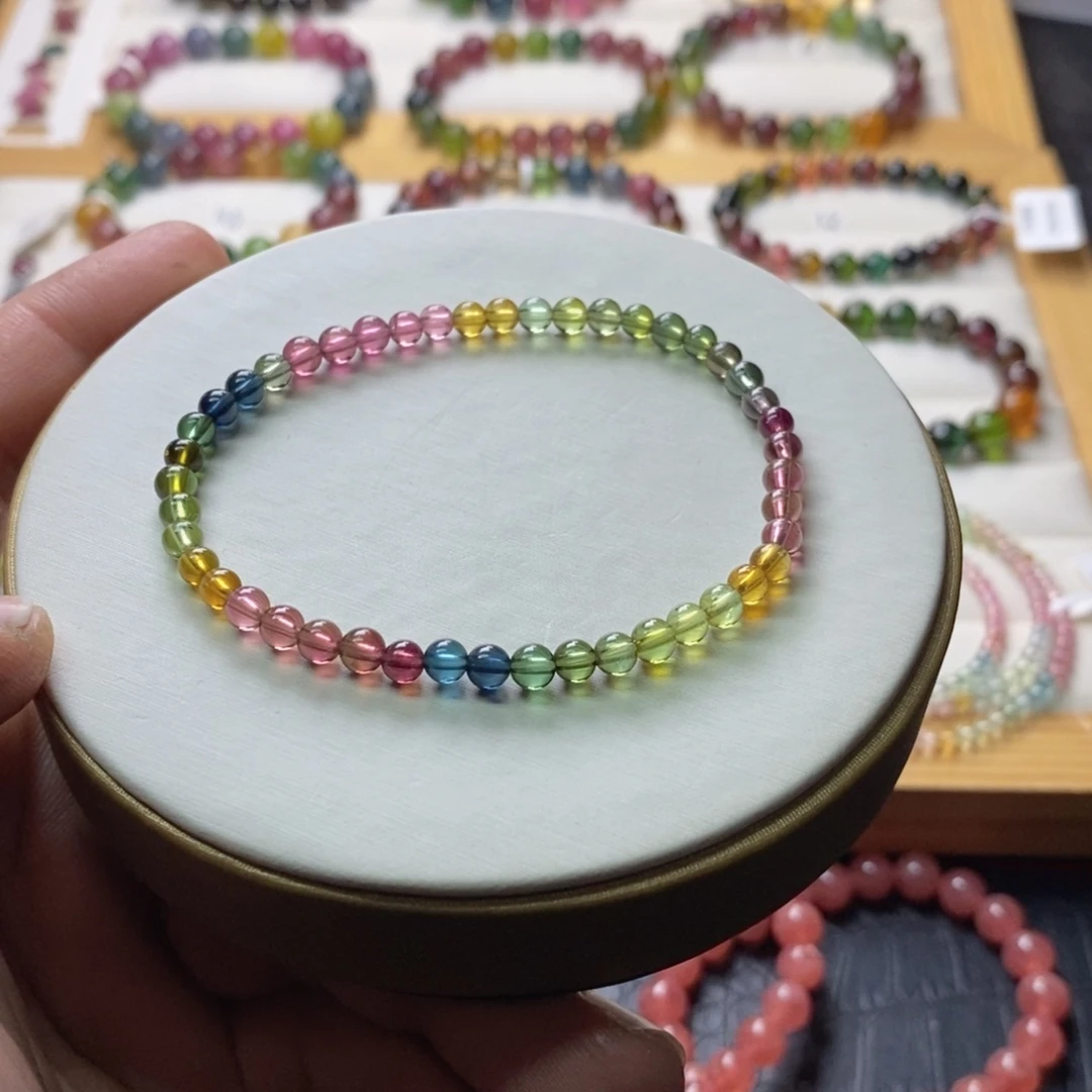 碧玺碧玺手链未镶嵌