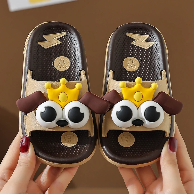 儿童拖鞋夏季可男女童卡通男孩居家室内软底防滑宝宝拖鞋