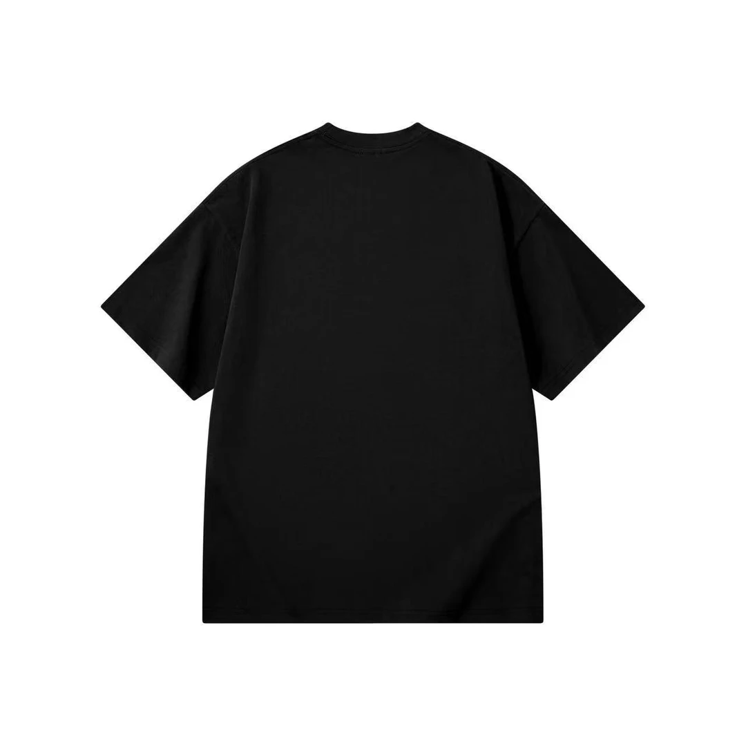 【31号链接-小马】高街潮流简约休闲ins风设计师情侣百搭印花T恤