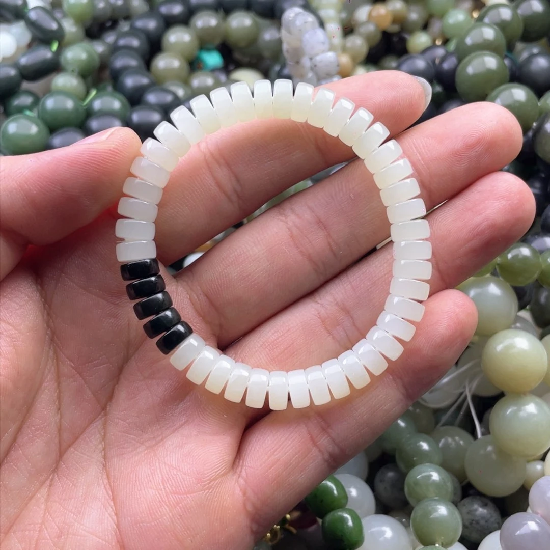 和田玉手串未镶嵌