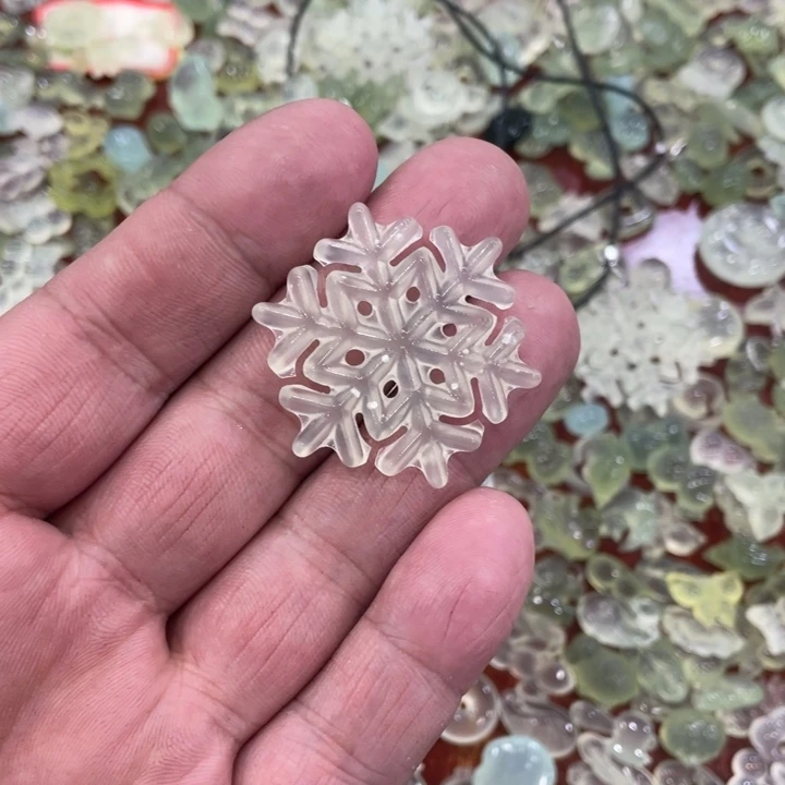 蛇纹石玉合金颈饰