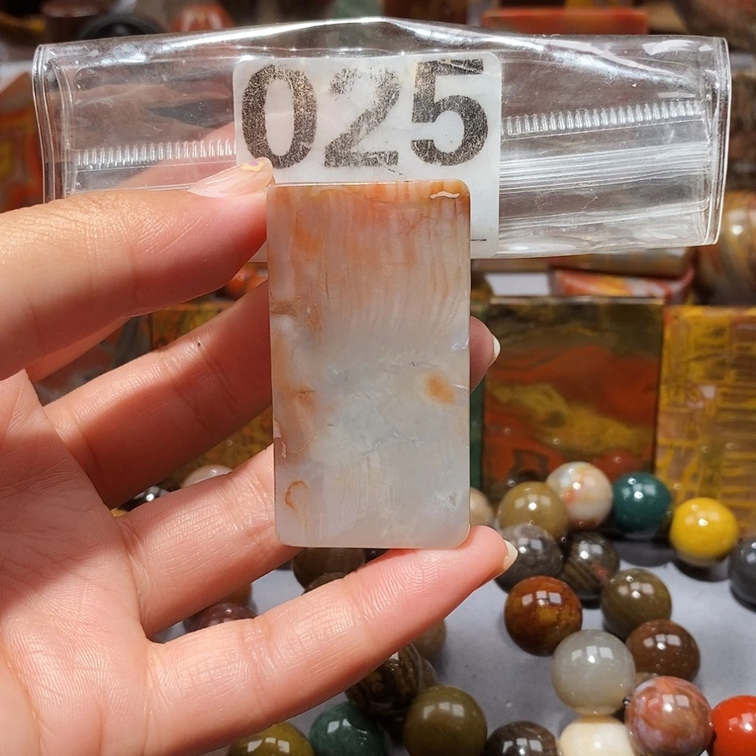 硅化玉天然北票硅化玉吊坠未镶嵌