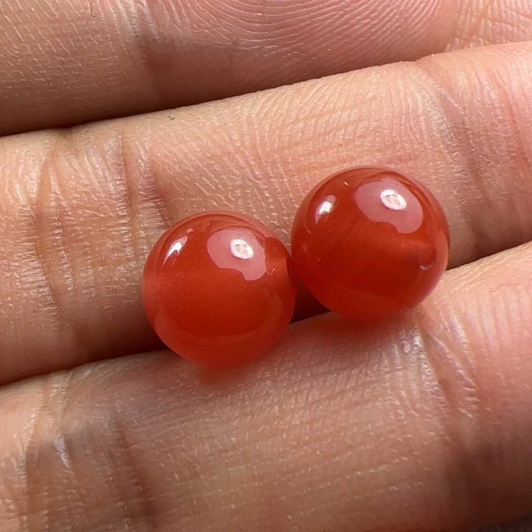 南红玛瑙珠子未镶嵌