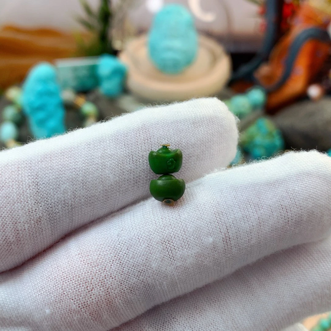 绿松石未镶嵌珠宝半成品