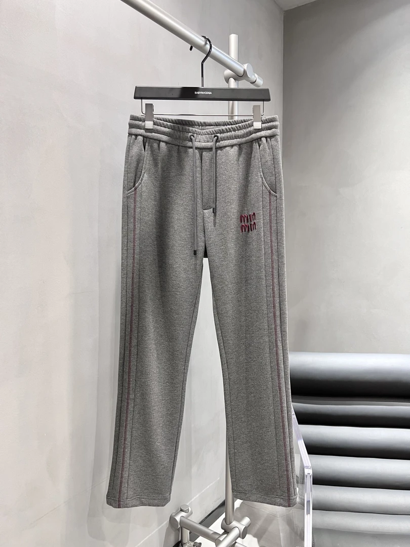 冬季春季牛仔裤卫裤百搭条纹长裤潮男士秋季加绒休闲裤绣标