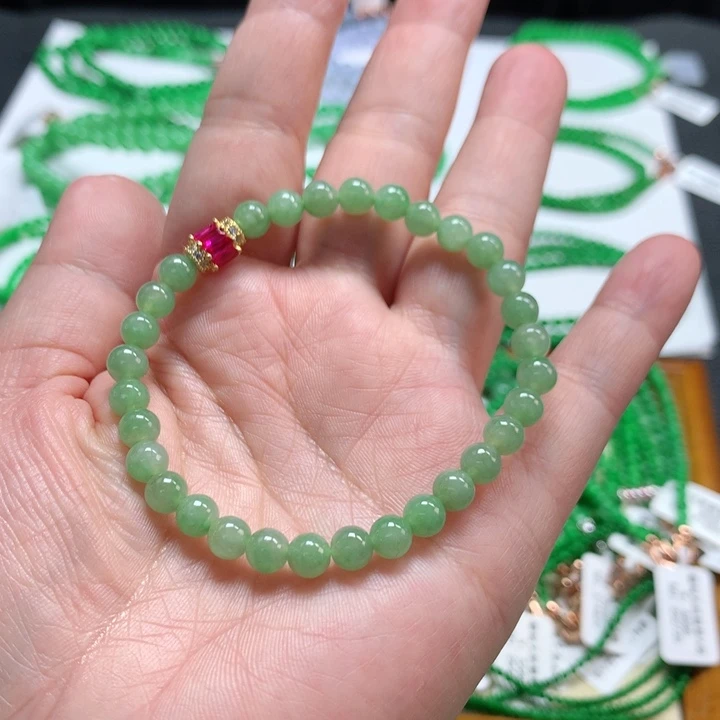 翡翠未镶嵌手链翡翠