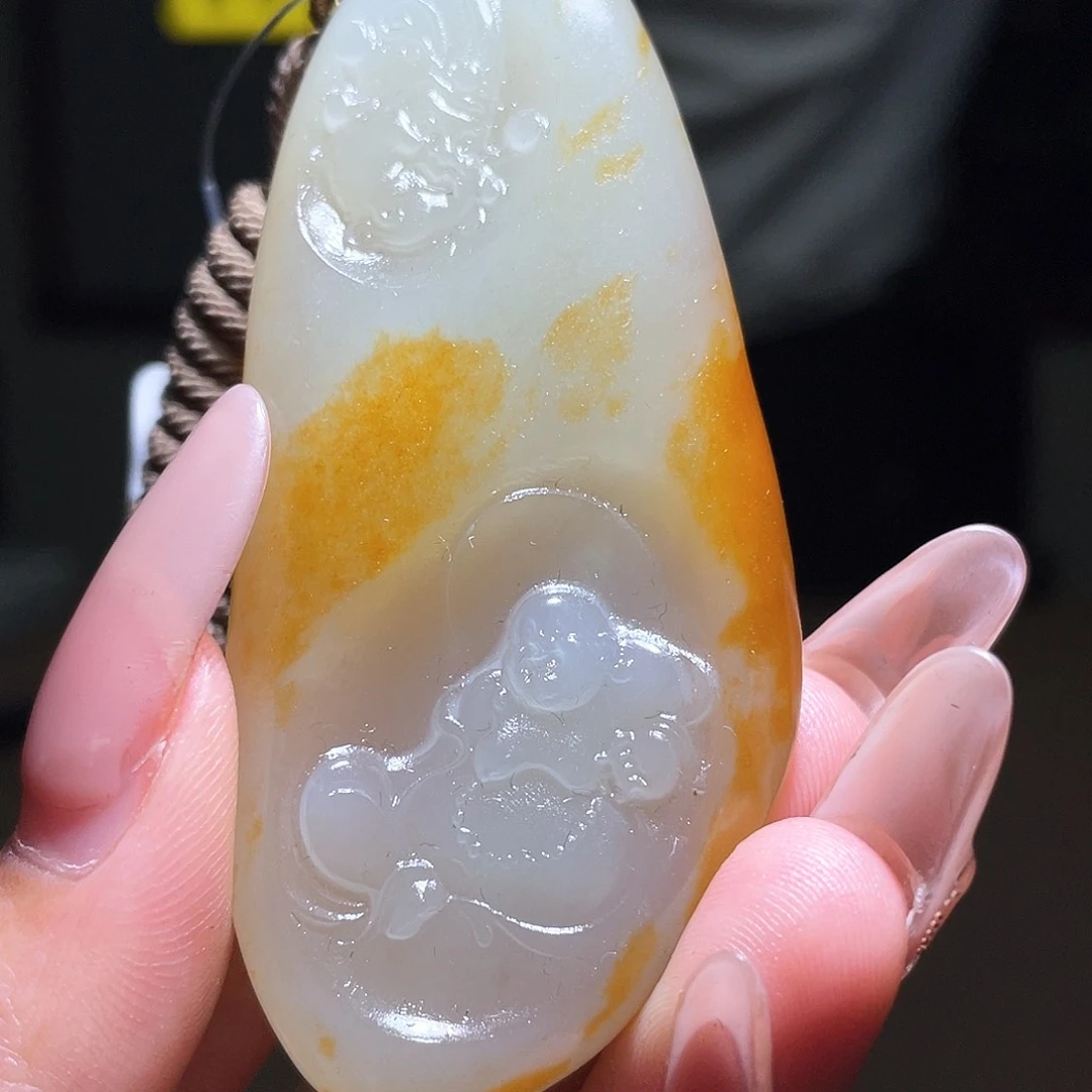 和田玉未镶嵌颈饰D2