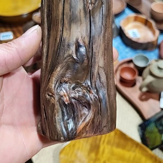 红豆木博古小花瓶