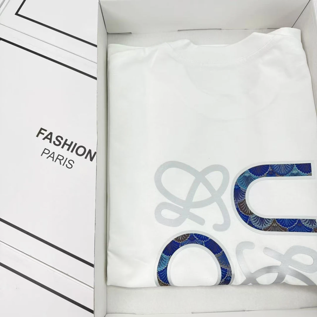 【罗小威青花瓷】宽松潮流轻奢短袖【KK-034】