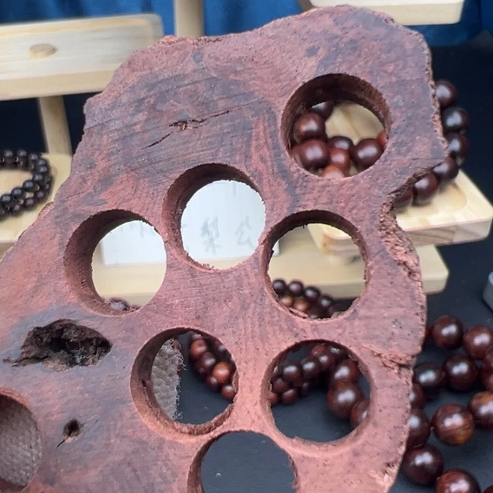 醉***年藤类海南红降藕片碎料