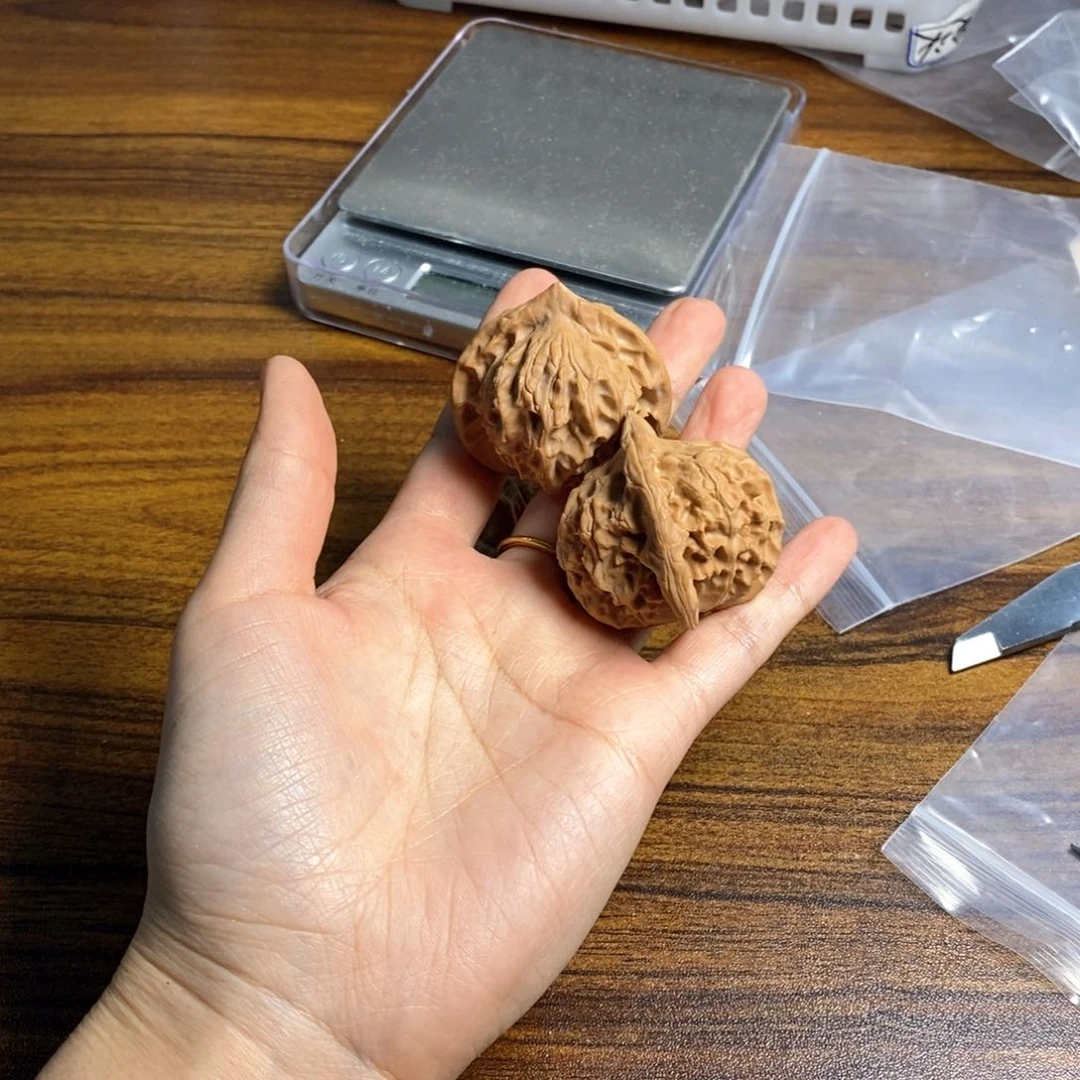 文玩核桃吊坠金**福图图