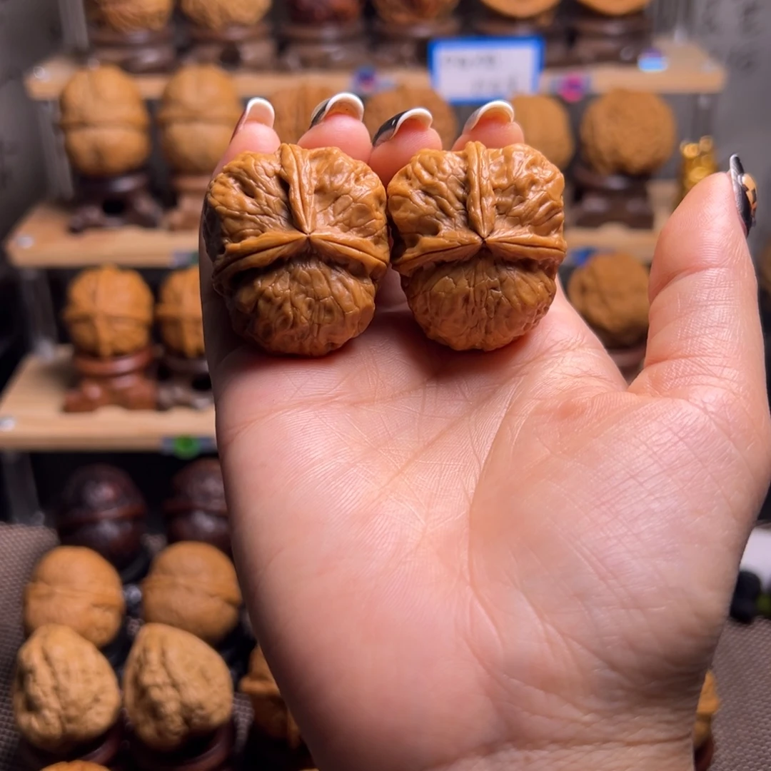 把件桃核黄金三棱H14、37……