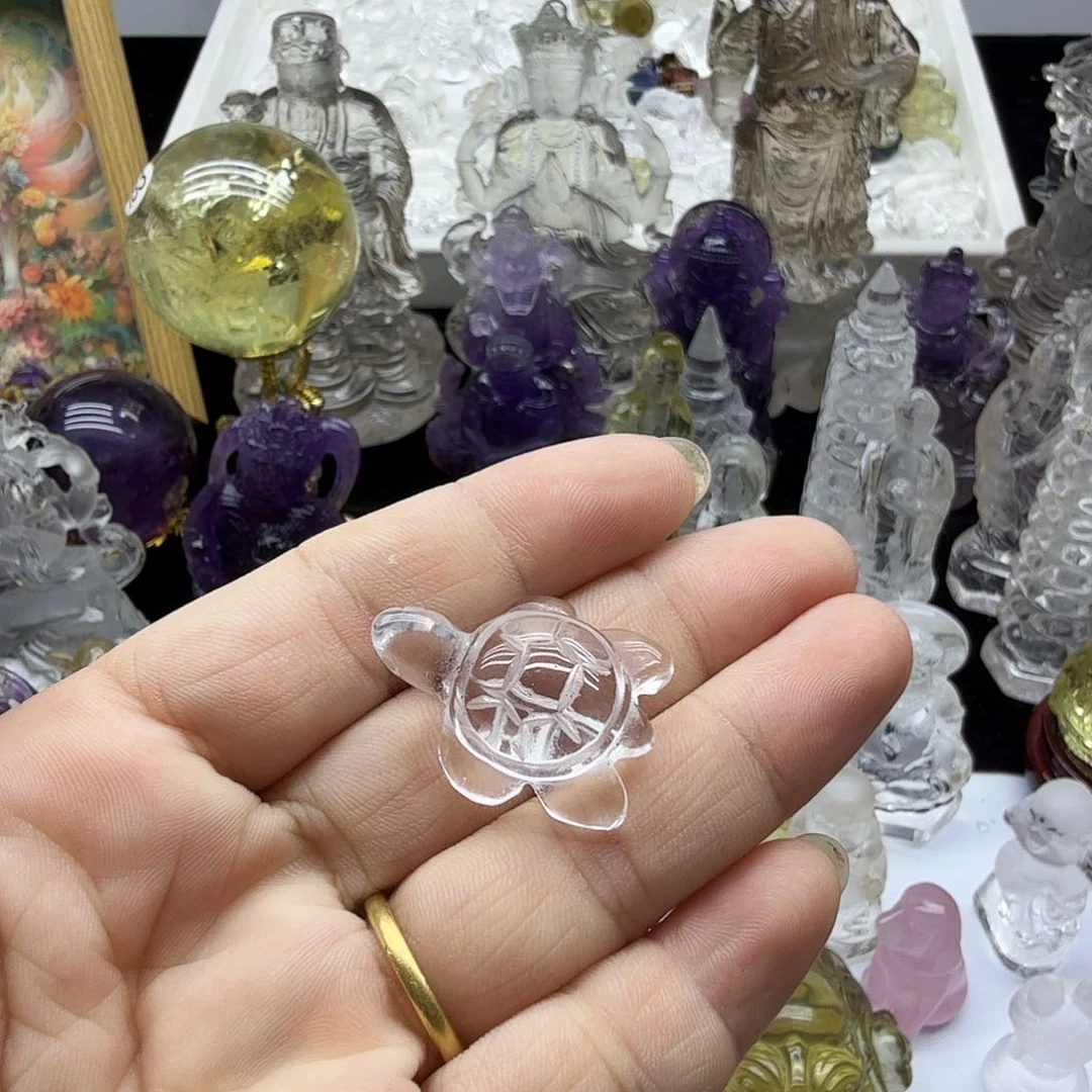 水晶珠宝半成品未镶嵌