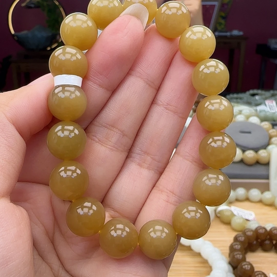 和田玉手链未镶嵌