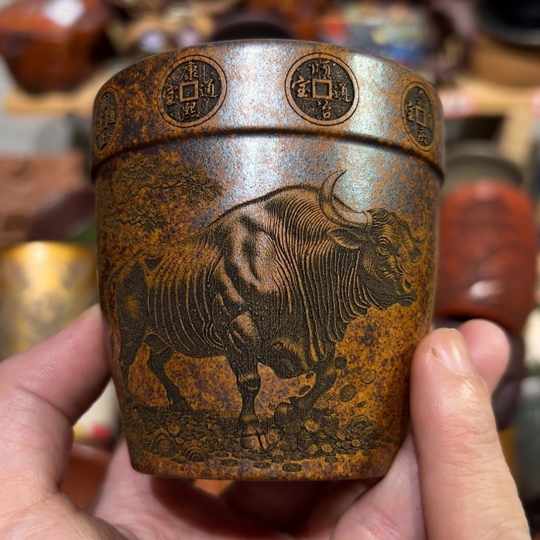 茶杯紫砂宜兴紫砂主人杯