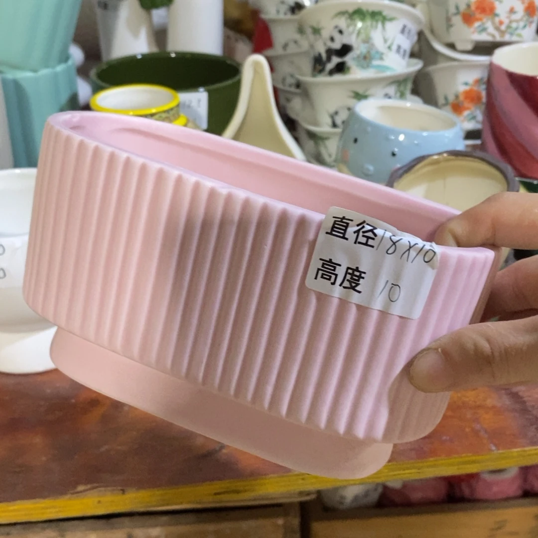 杯子陶陶盆有孔 瑕疵介意勿拍