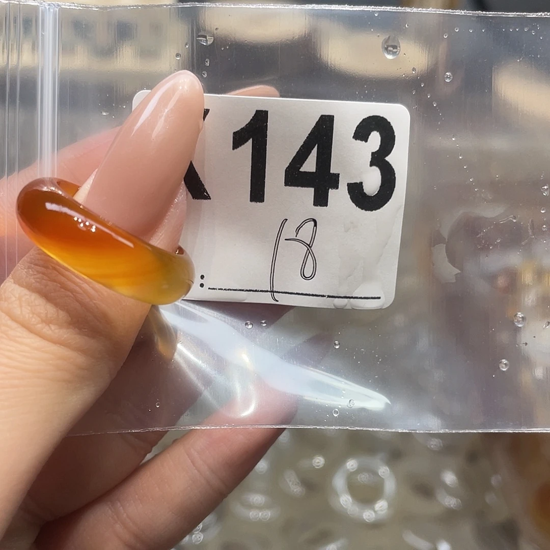 玛瑙/玉髓未镶嵌戒指143