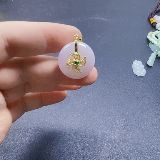 未镶嵌挂件翡翠翡翠