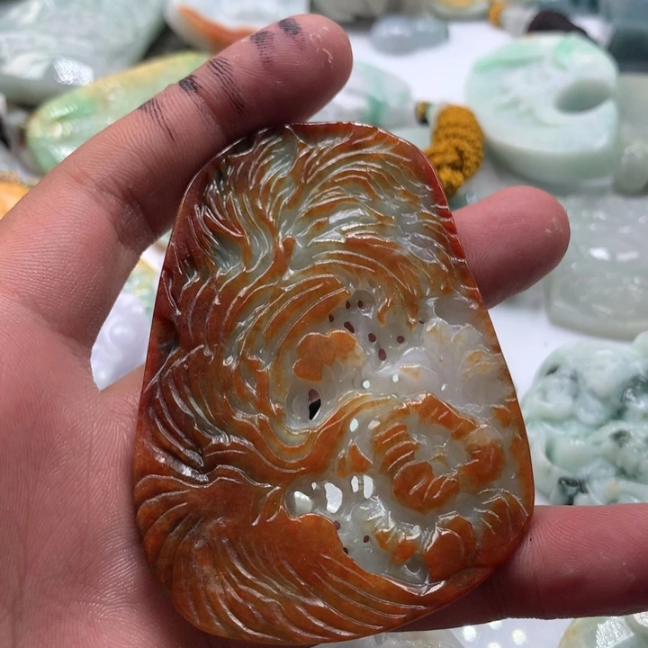 颈饰未镶嵌翡翠保真天然a货翡翠
