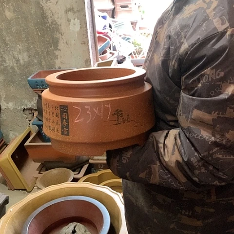 花盆紫砂手工制作